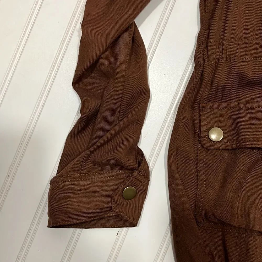 Daytrip brown lightweight jacket - Picture 6 of 6